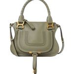 Chloe Marcie Bag in Grained Leather - Vermillion