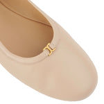 Chloe Marcie Ballerina Flats - Vermillion