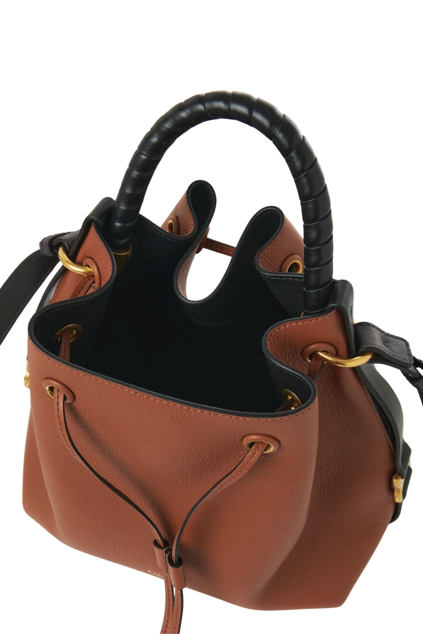 Chloe Marcie Bucket Bag - Vermillion