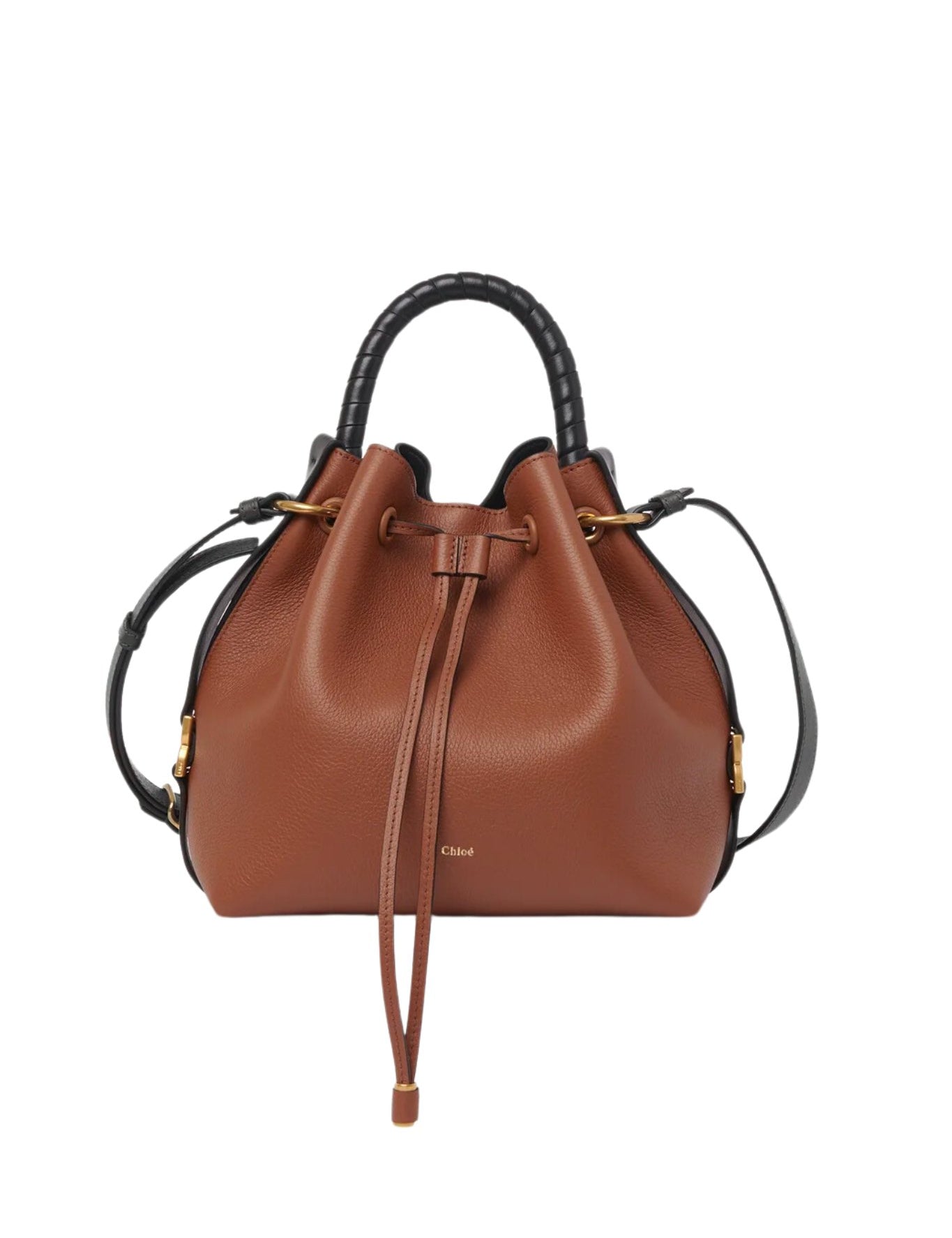 Chloe Marcie Bucket Bag - Vermillion