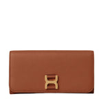 Chloe Marcie Long Wallet with Flap - Vermillion