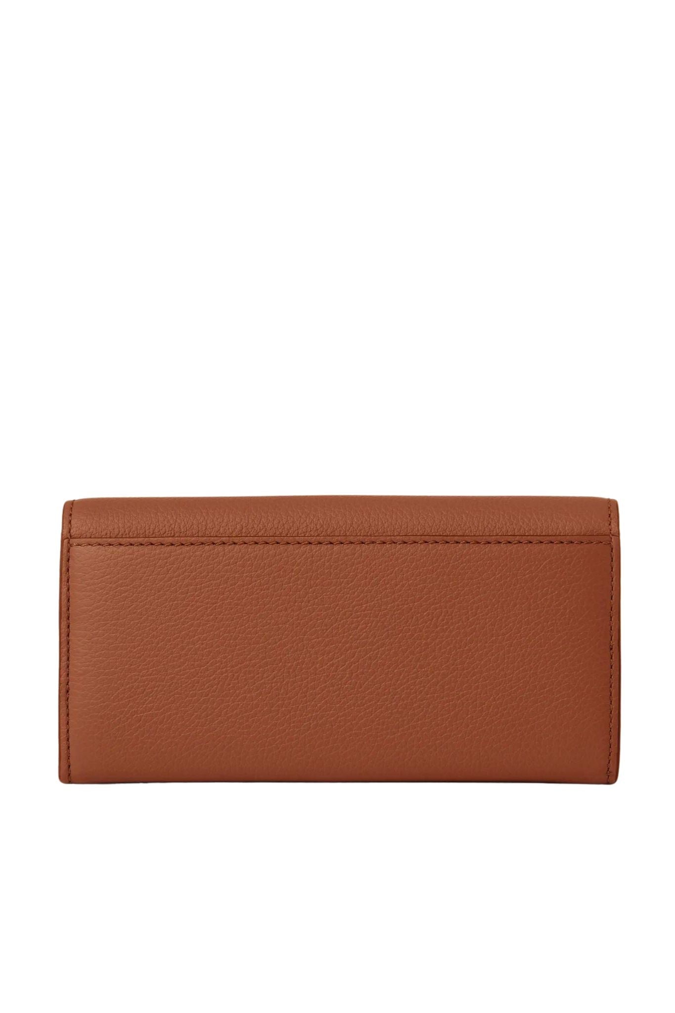 Chloe Marcie Long Wallet with Flap - Vermillion