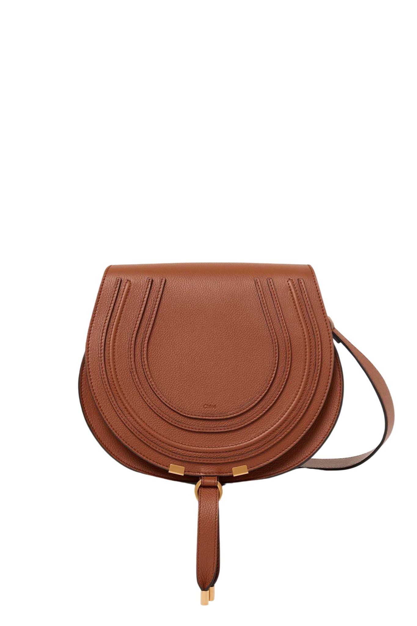 Chloe Marcie Saddle Bag - Vermillion