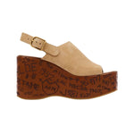 Chloe Maxime Wedge Sandal - Vermillion