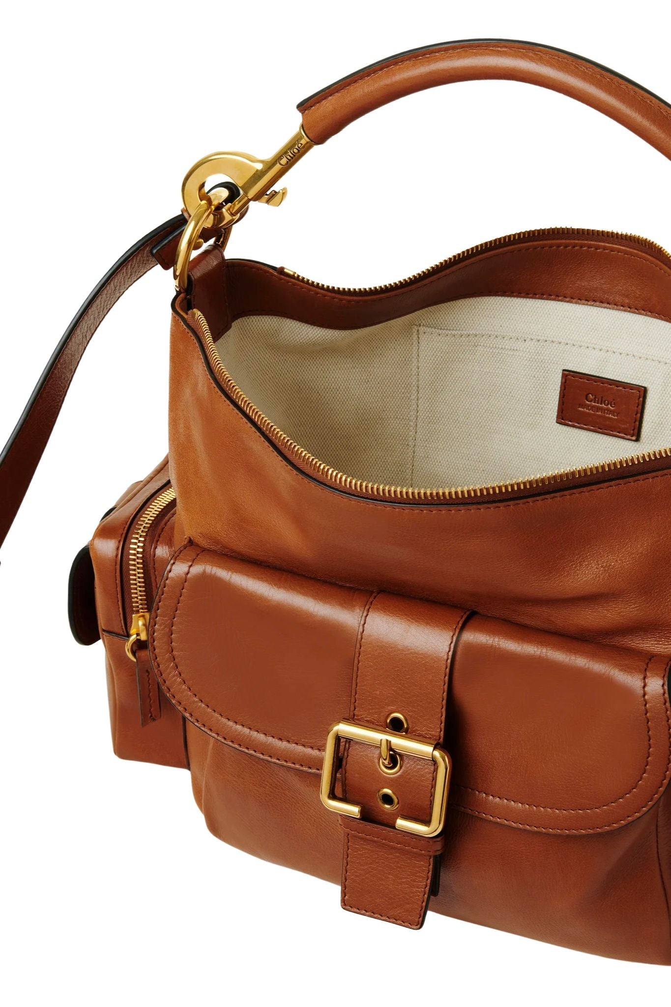 Chloe Medium Camera Bag - Vermillion