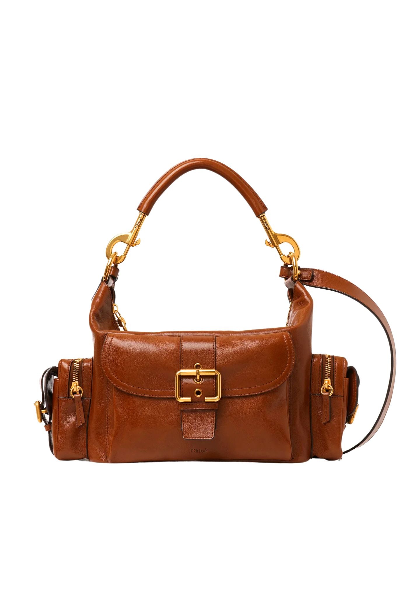 Chloe Medium Camera Bag - Vermillion