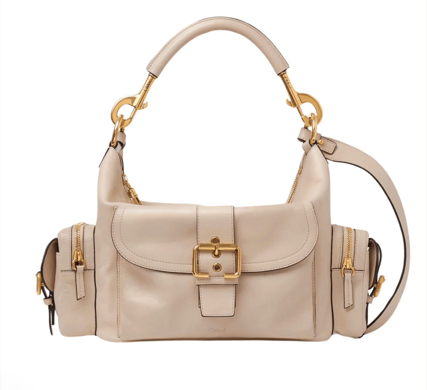 Chloe Medium Double Bag - Vermillion