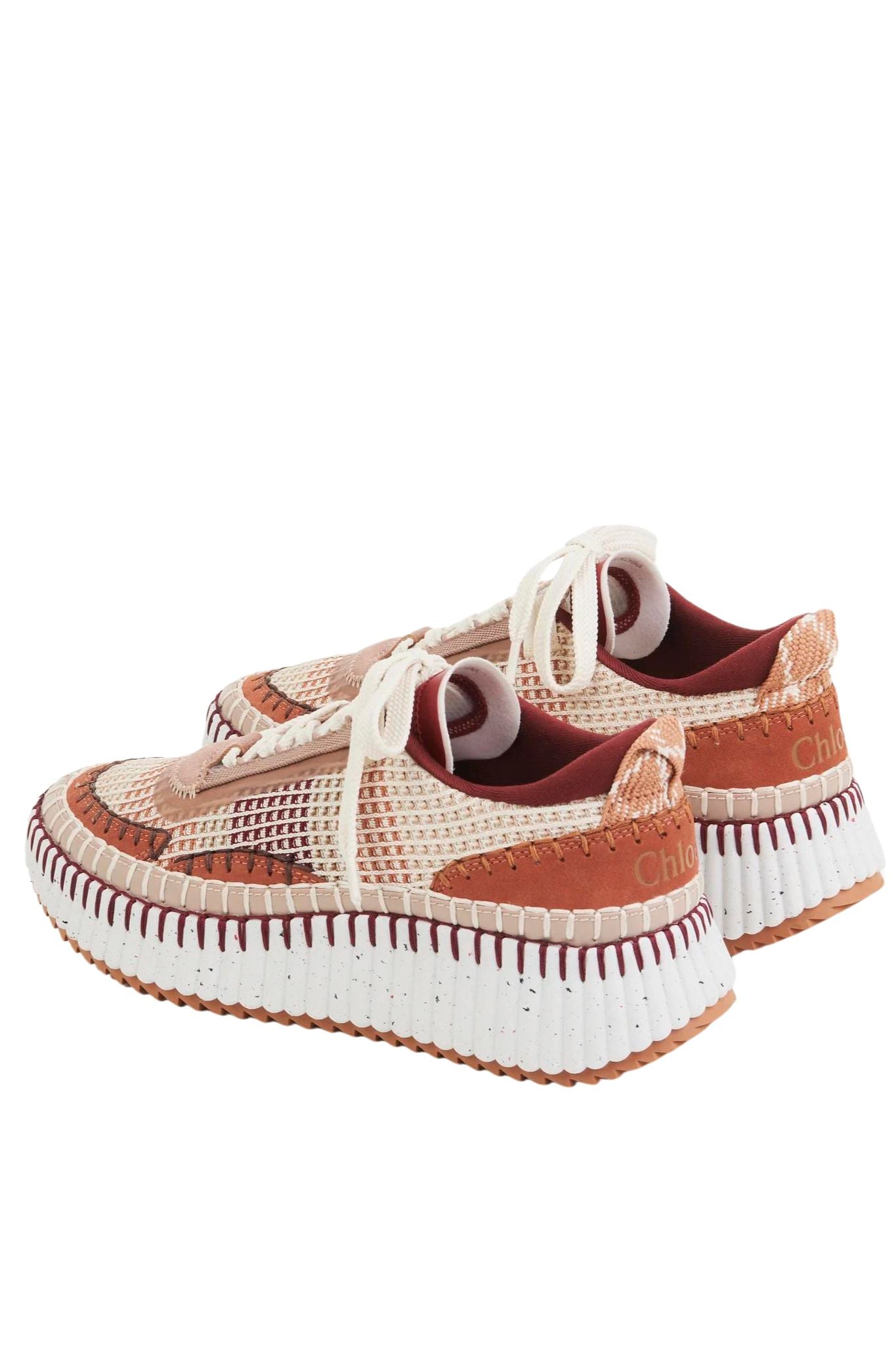 Chloe Nama Sneaker - Vermillion