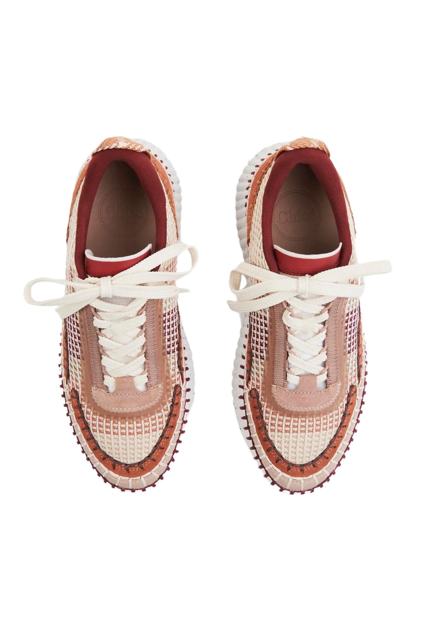 Chloe Nama Sneaker - Vermillion