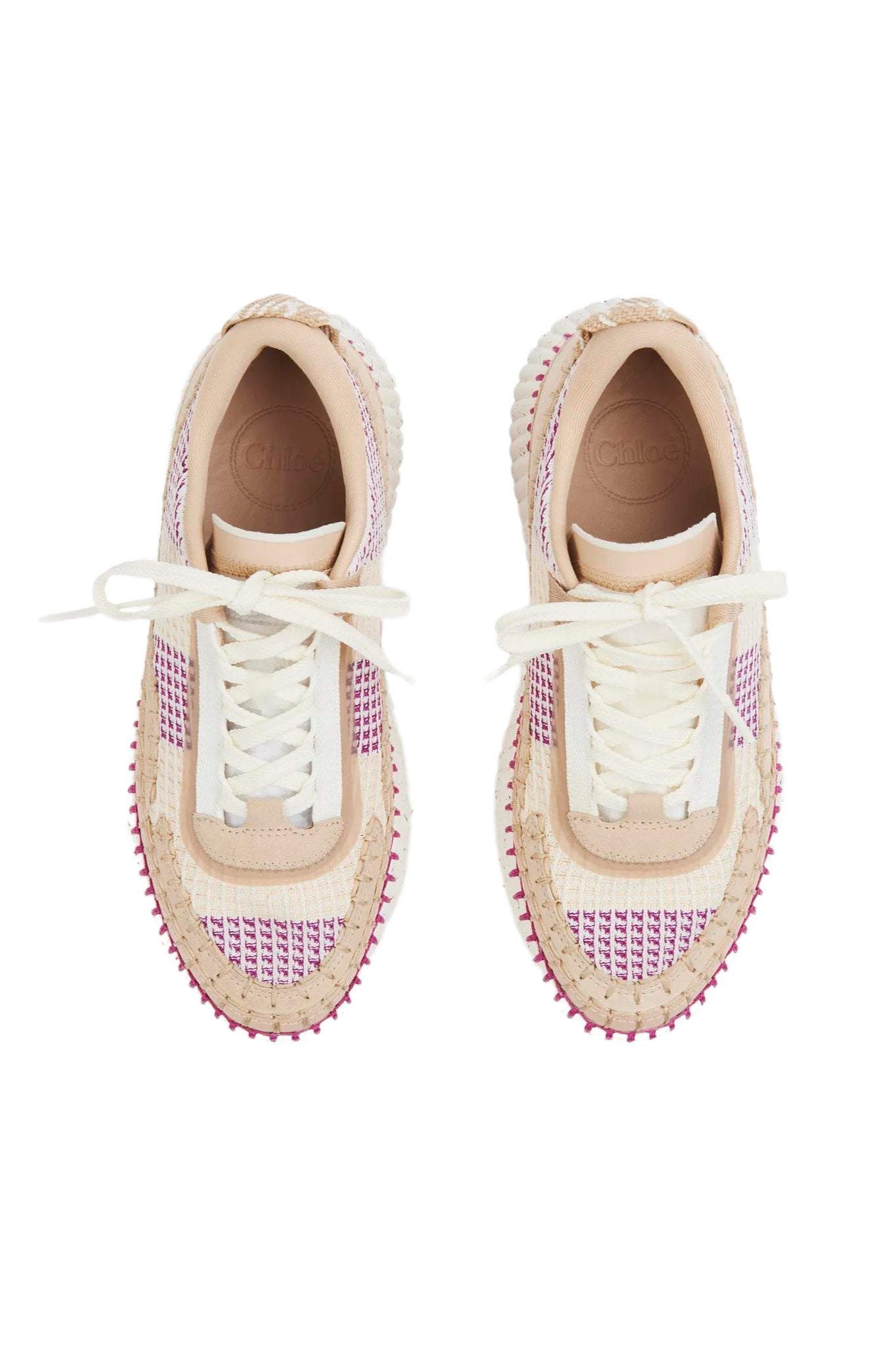 Chloe Nama Sneaker - Vermillion