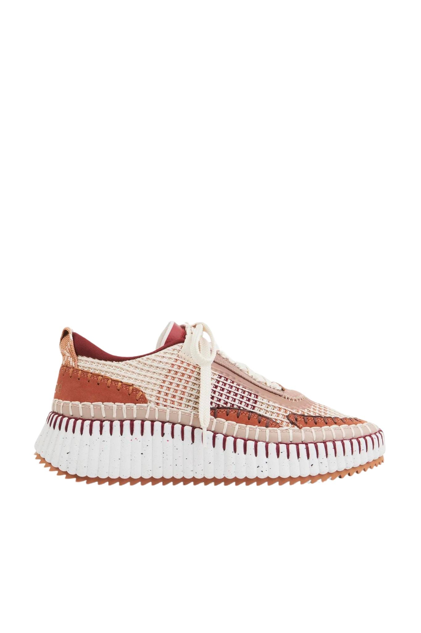 Chloe Nama Sneaker - Vermillion