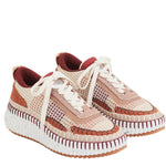 Chloe Nama Sneaker - Vermillion