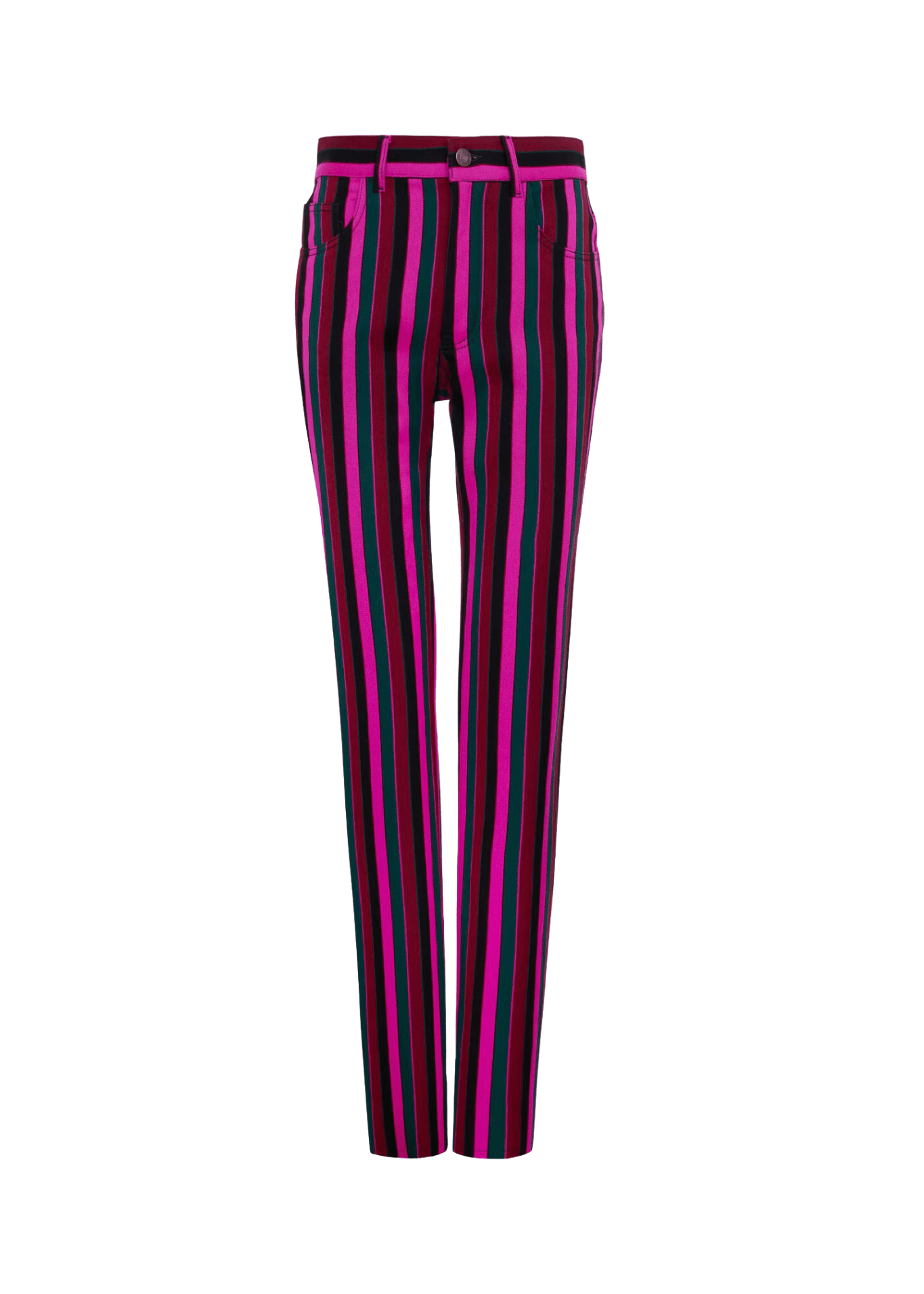 Chloe PA31 Slim Pants in Wool - Vermillion