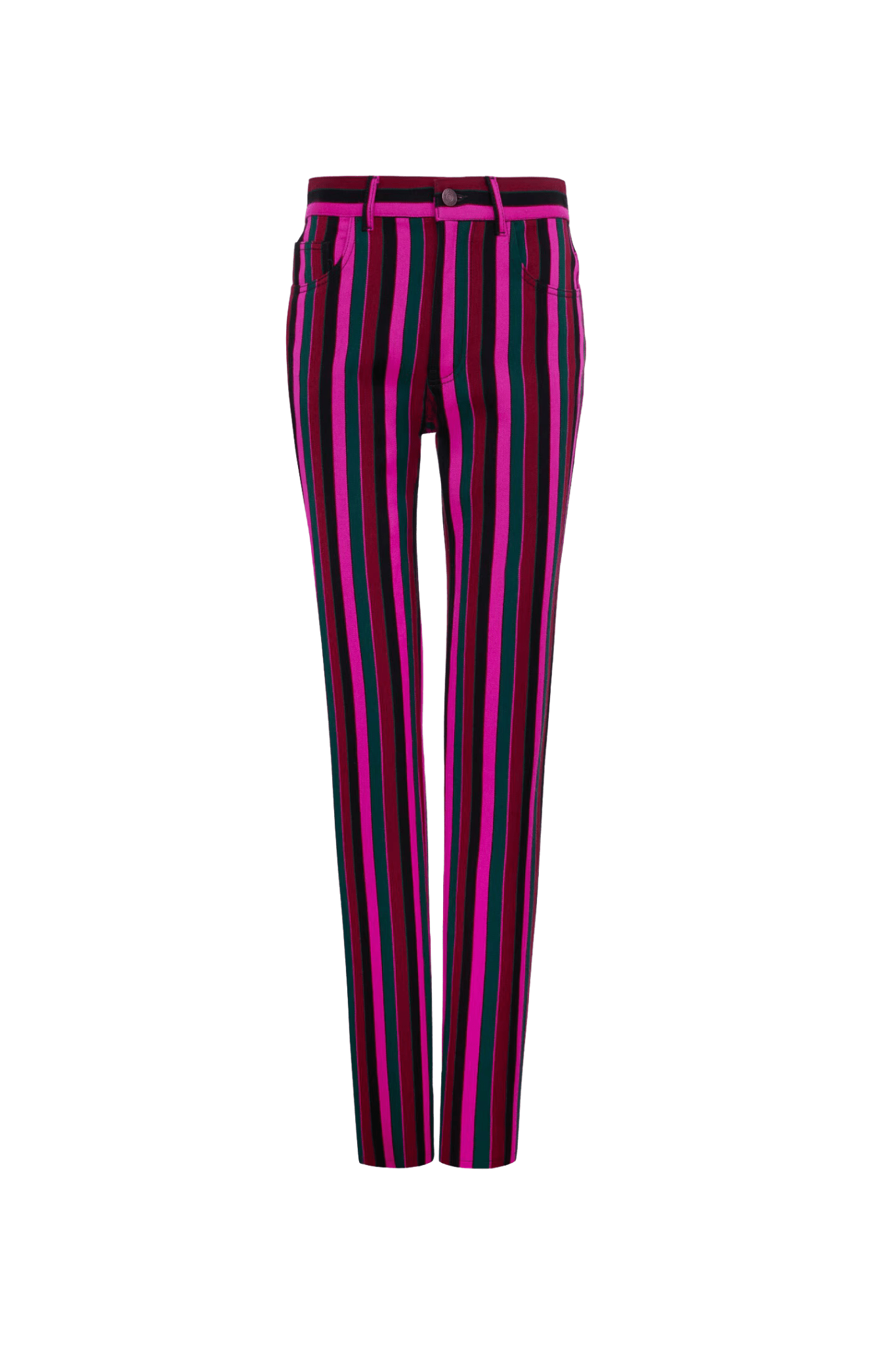 Chloe PA31 Slim Pants in Wool - Vermillion