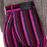 Chloe PA31 Slim Pants in Wool - Vermillion
