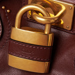 Chloe Paddington Bag in Grained Leather - Vermillion