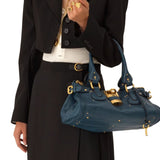 Chloe Paddington Tapestry Blue O/S - Vermillion