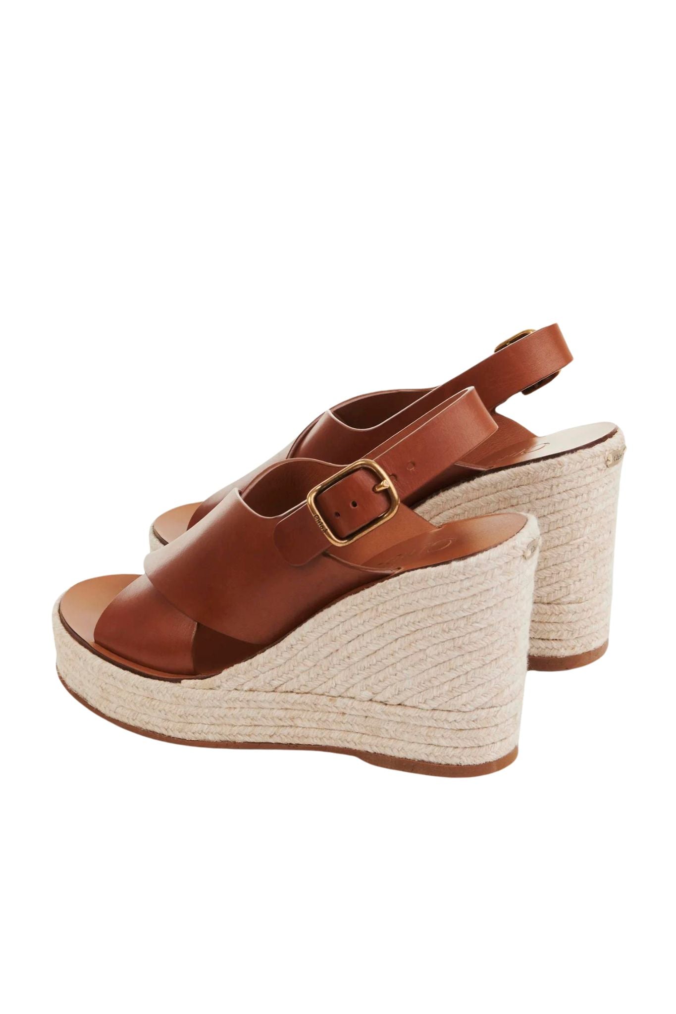 Chloe Pary Wedge Espadrille - Vermillion