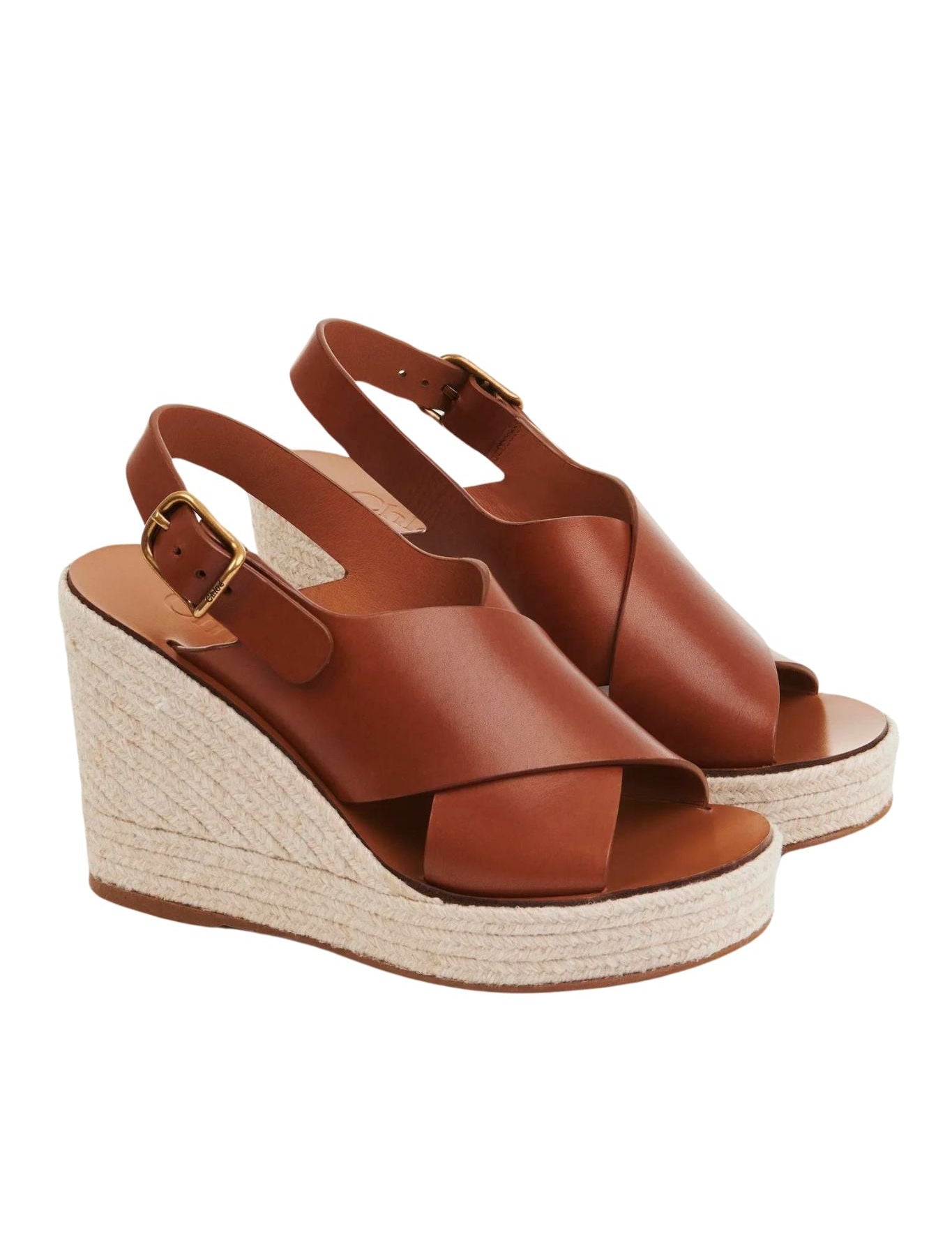 Chloe Pary Wedge Espadrille - Vermillion