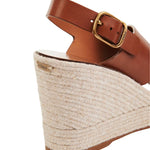 Chloe Pary Wedge Espadrille - Vermillion