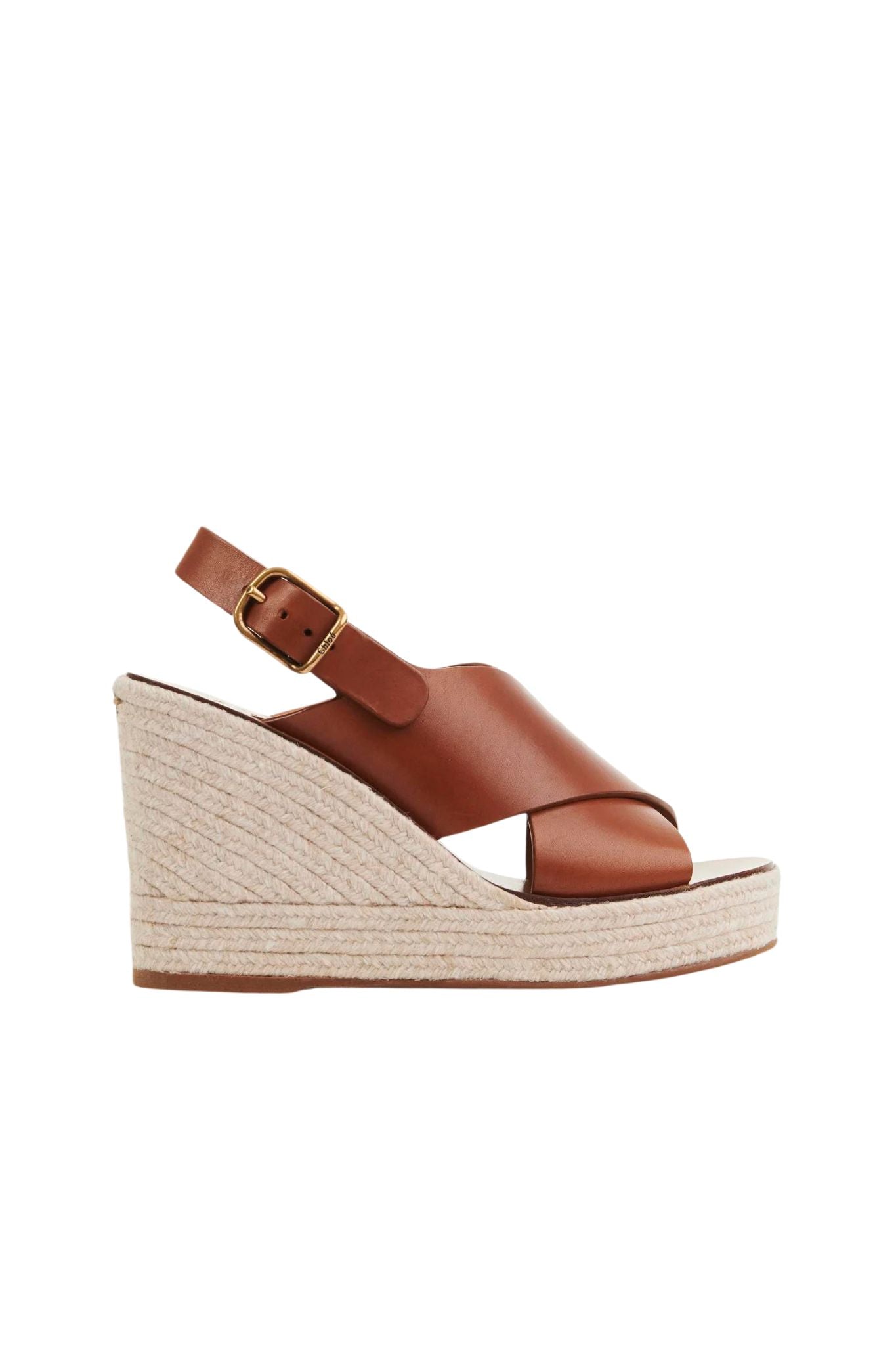 Chloe Pary Wedge Espadrille - Vermillion