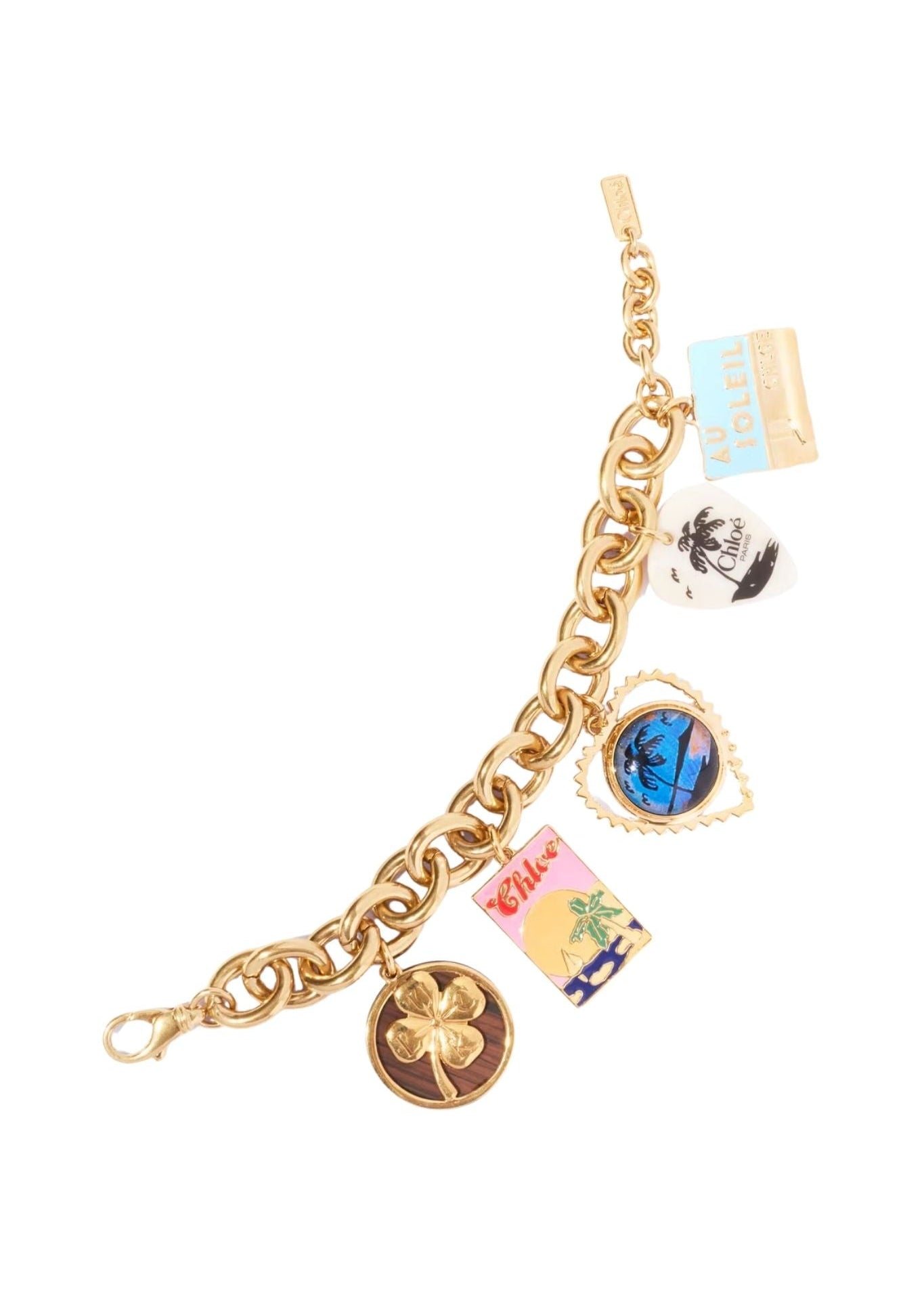 Chloé Postcards Bracelet - Vermillion