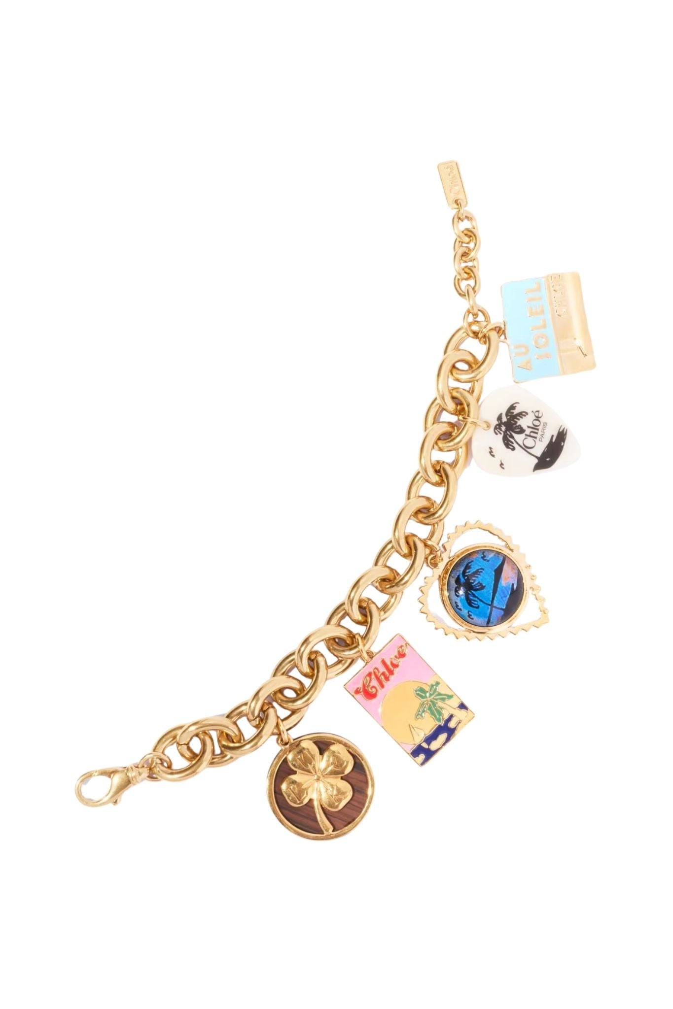 Chloé Postcards Bracelet - Vermillion