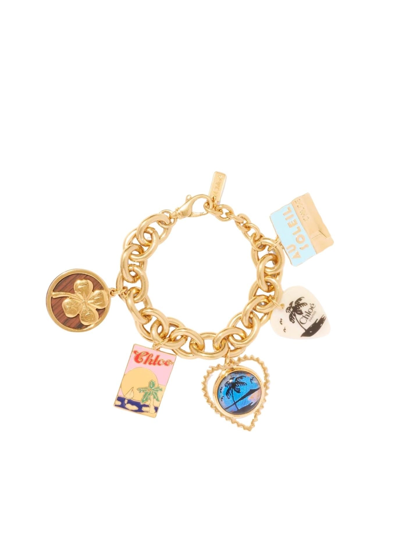 Chloé Postcards Bracelet - Vermillion