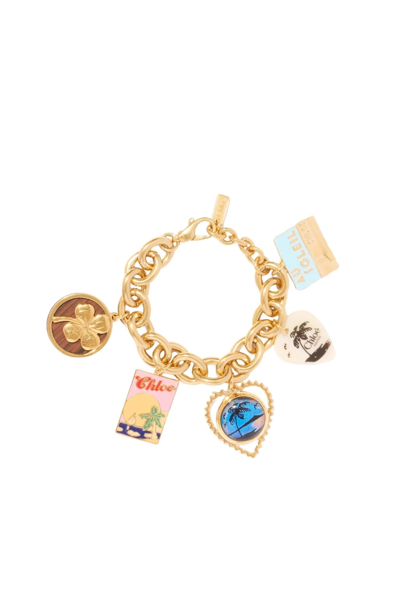 Chloé Postcards Bracelet - Vermillion