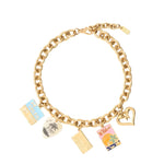 Chloé Postcards Necklace - Vermillion
