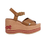 Chloé Sand Wedge Sandal - Vermillion