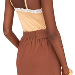 Chloe Skirt in Cotton Poplin - Vermillion