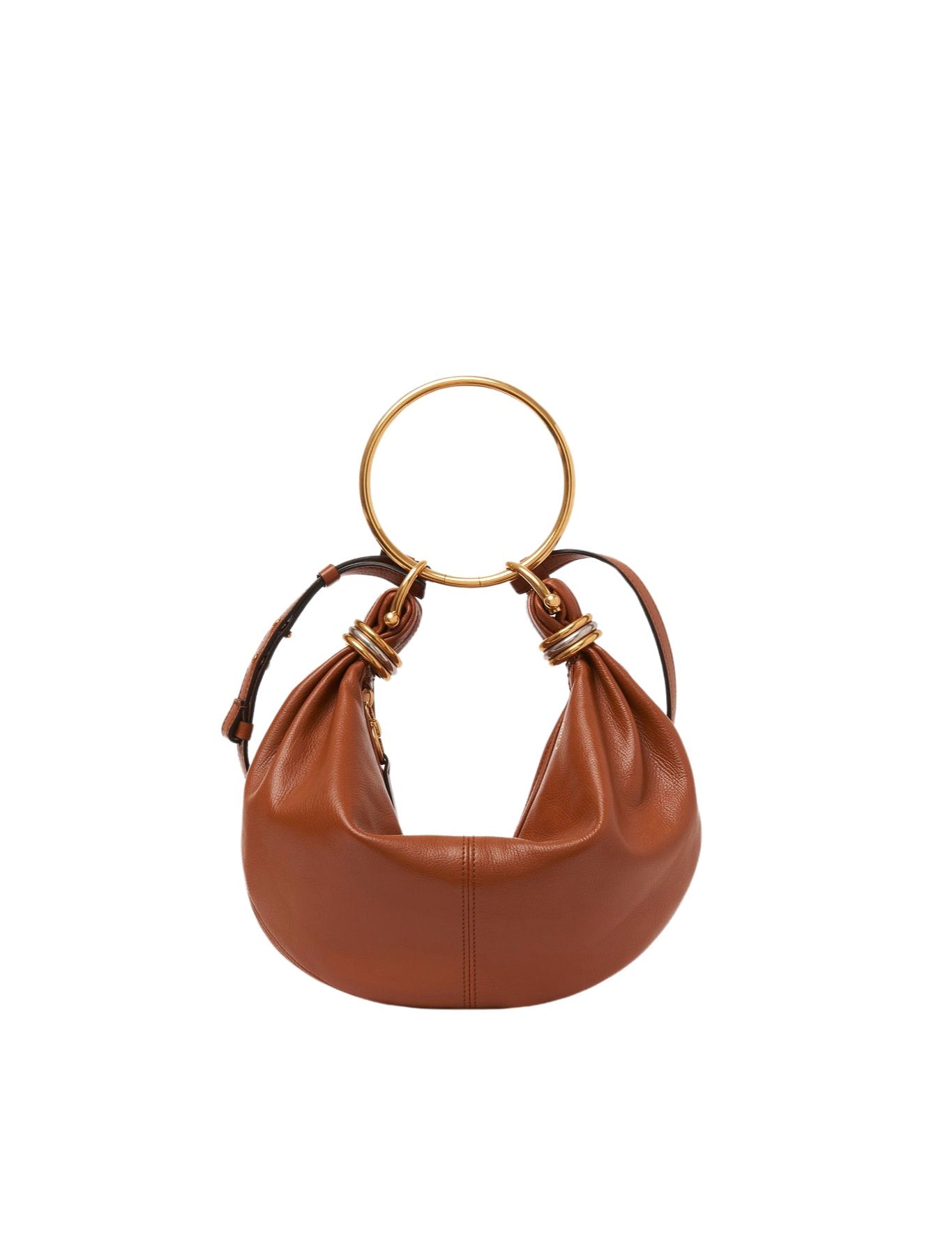 Chloe Small Bracelet Hobo Bag - Vermillion