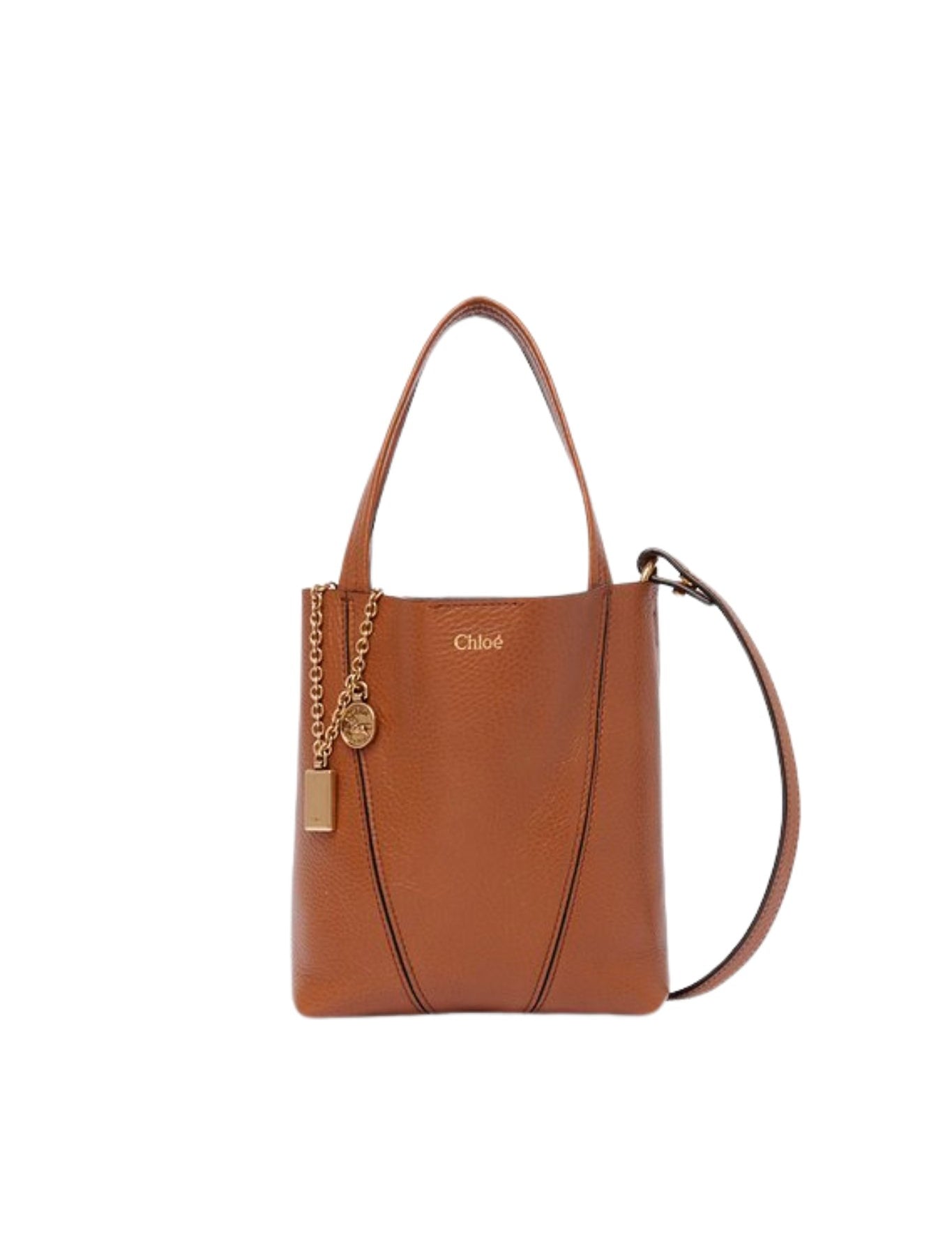 Chloe Small Tote Bag - Vermillion