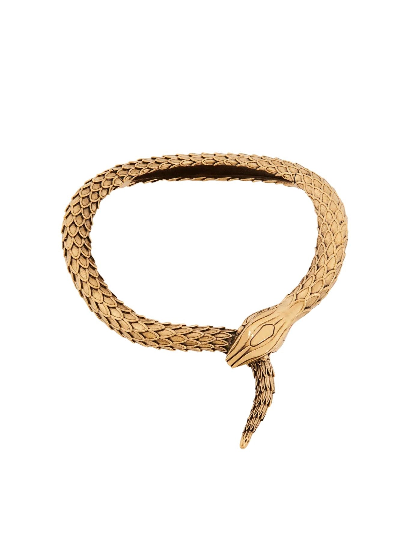 Chloe Snake Necklace - Vermillion