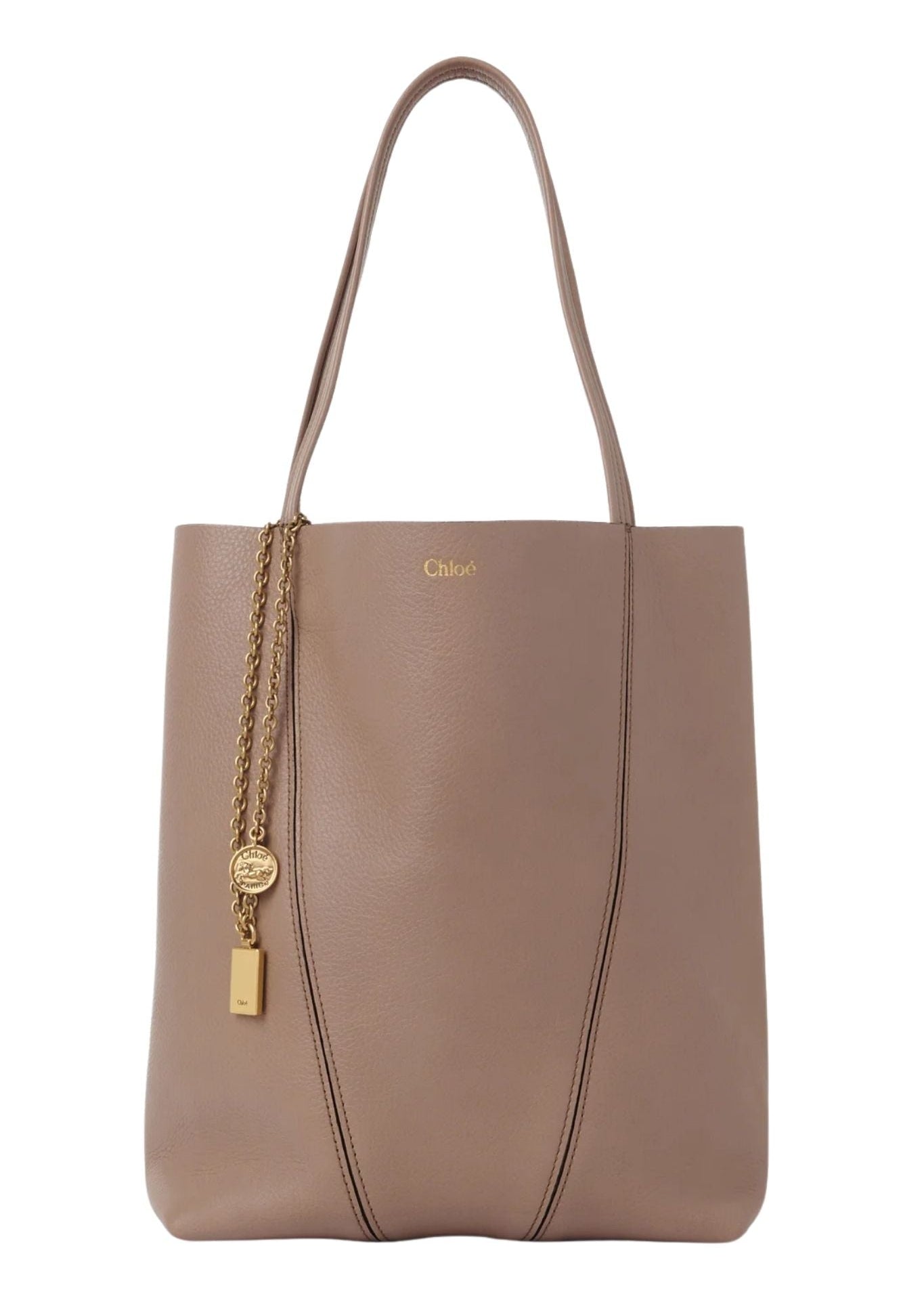 Chloe Spin Tote Bag - Vermillion