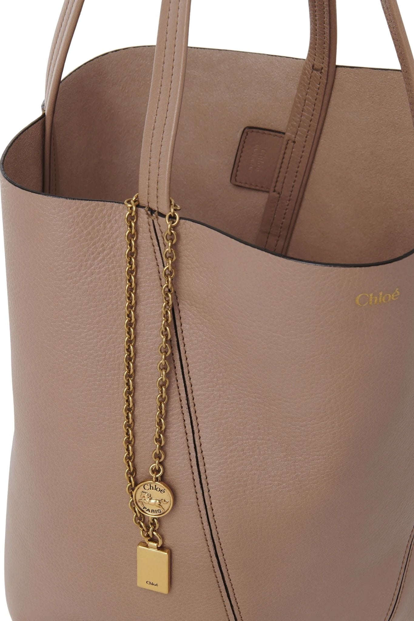 Chloe Spin Tote Bag - Vermillion