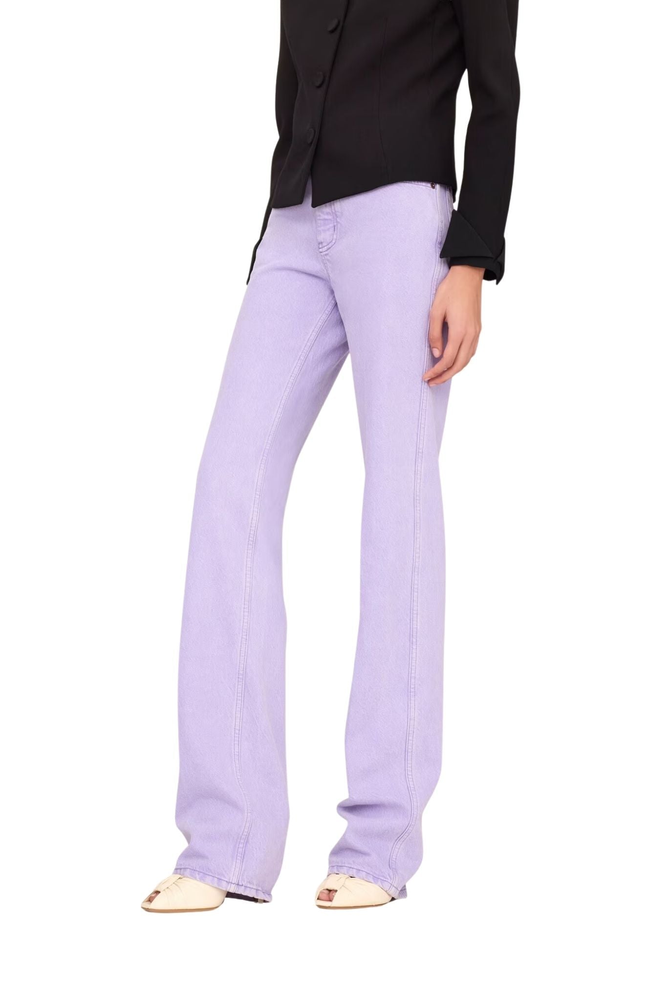 Chloe Straight Jean in Denim - Vermillion