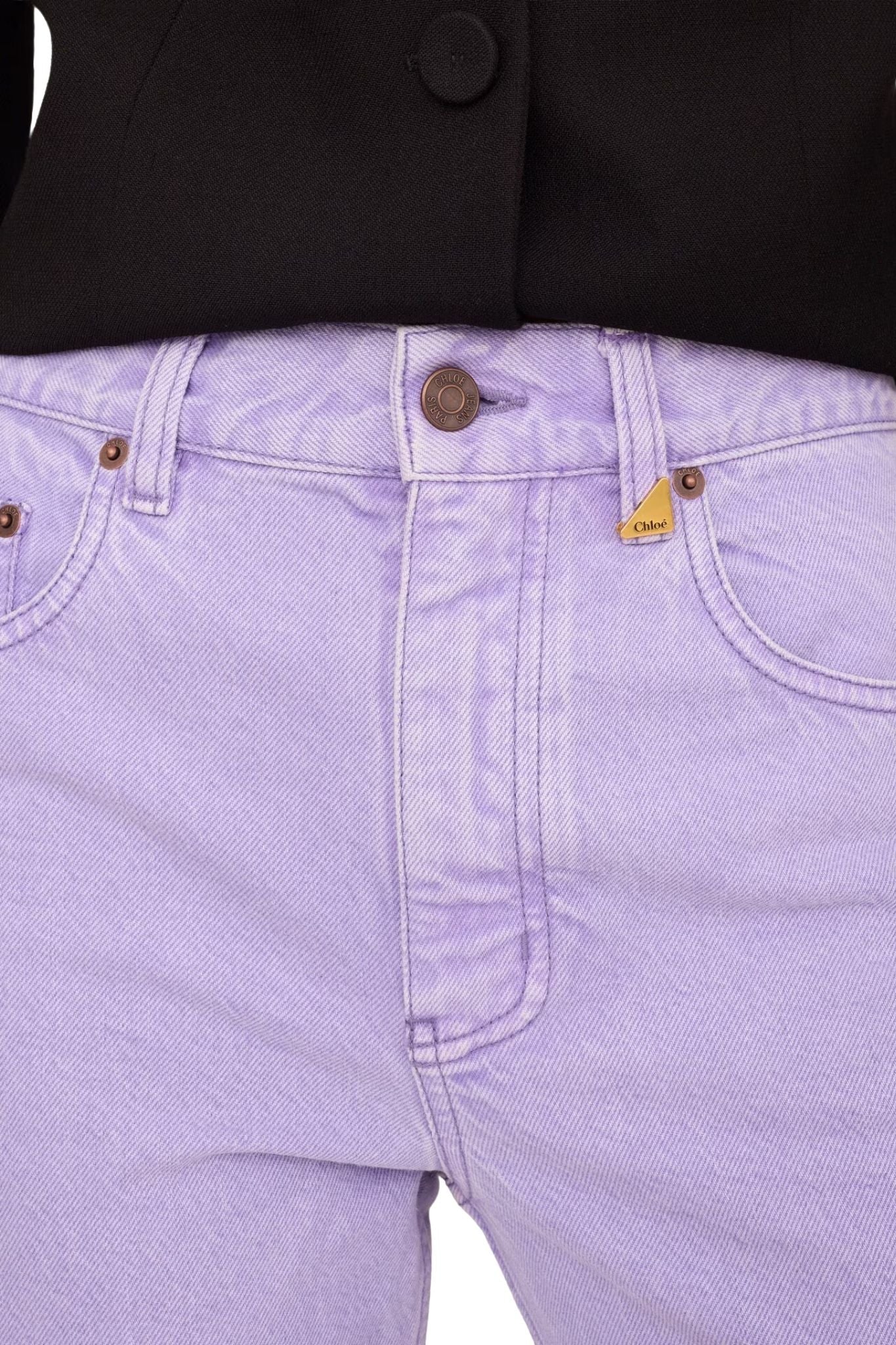 Chloe Straight Jean in Denim - Vermillion