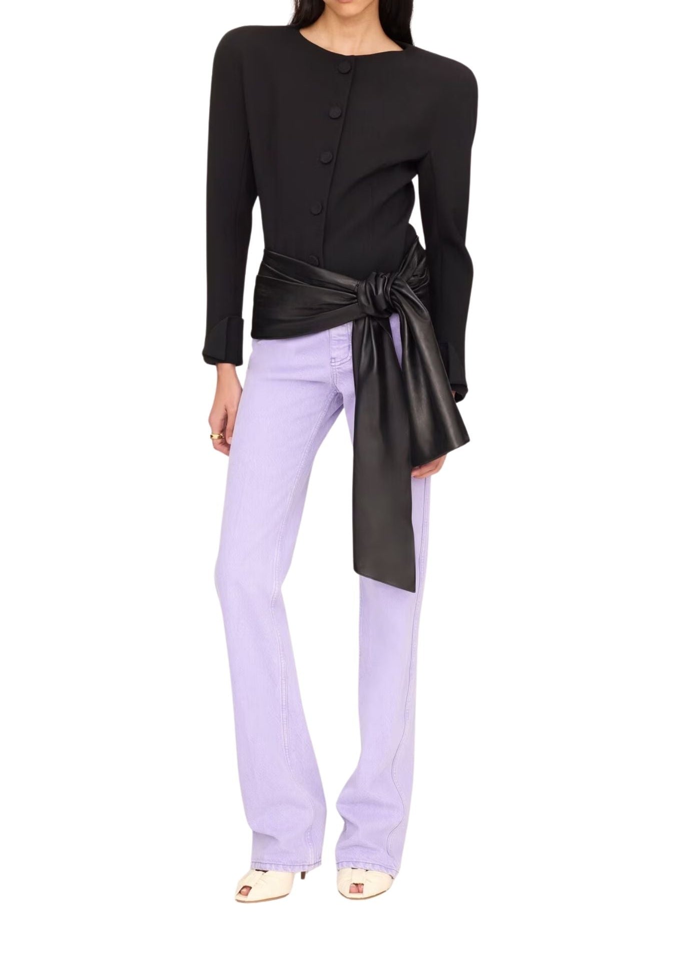 Chloe Straight Jean in Denim - Vermillion