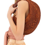 Chloe Summer Banana Bag - Vermillion