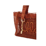 Chloe Summer Banana Tote - Vermillion