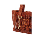 Chloe Summer Banana Tote - Vermillion