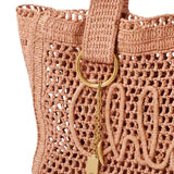 Chloe Summer Banana Tote - Vermillion