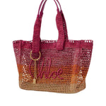 Chloe Summer Banana Tote - Vermillion