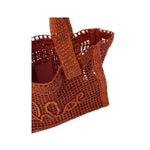 Chloe Summer Banana Tote - Vermillion
