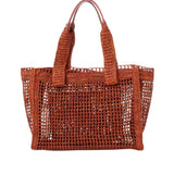 Chloe Summer Banana Tote - Vermillion