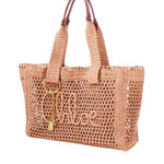 Chloe Summer Banana Tote - Vermillion