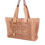 Chloe Summer Banana Tote - Vermillion