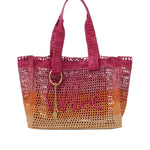 Chloe Summer Banana Tote - Vermillion